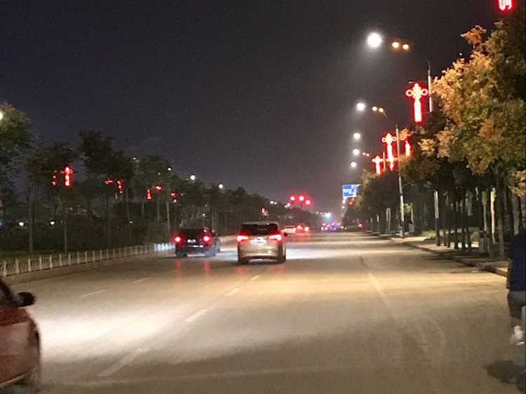 菏澤市鄆城縣水滸路、金河路照明改造